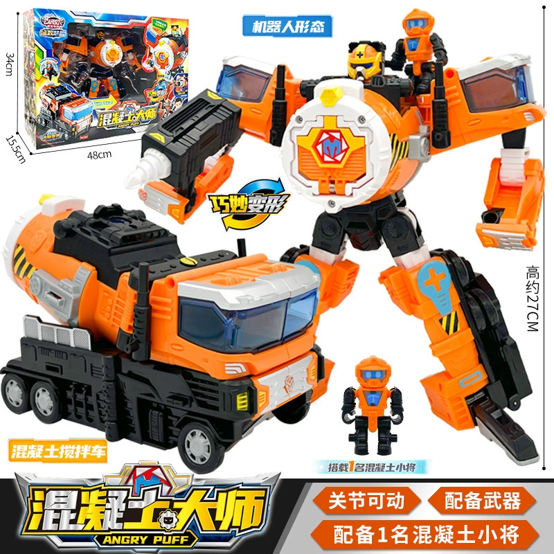 Transforming Robot Spinning Top Toy for Boys - New Collection by - Fun & Engaging!