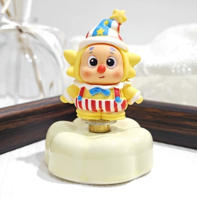 Car ornaments Ceramic Rotating Figurine, Modified - circus-star-3