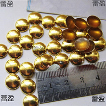 �����鸨�ϱ�Բ�ΰ�Բ������ͭ��ƬDIY�·�����ճ�����12mm ��ɫ