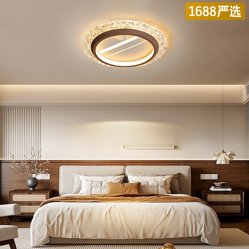 [Selección estricta] lámpara principal simple, moderna, creativa, lujosa, ligera, estilo medieval, 2025 nueva lámpara de techo de cristal de protección de ojos