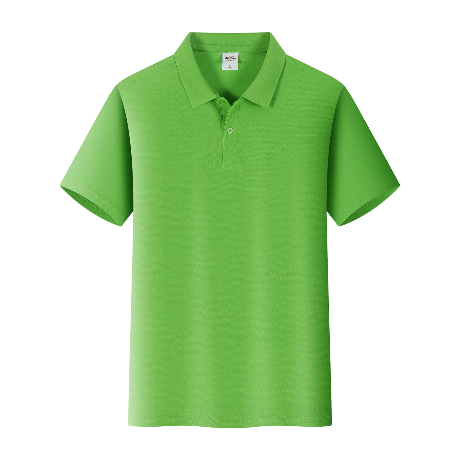 Nueva camisa de polo de solapa logotipo personalizado camisa cultural camisa de publicidad logotipo impreso ropa de grupo overoles bordado