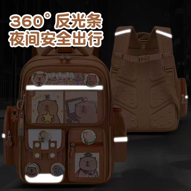 跨境外贸书包小学生女护脊减负一三到六年级大容量可爱美乐蒂儿童|undefined