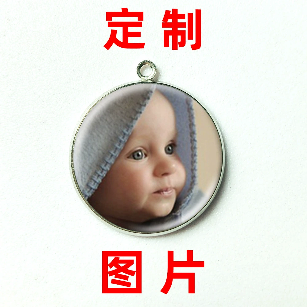 Внешняя торговля Бестселлеры стиль, чтобы сделать время драгоценные камни стекло патч из сплава один кулон аксессуар NA01