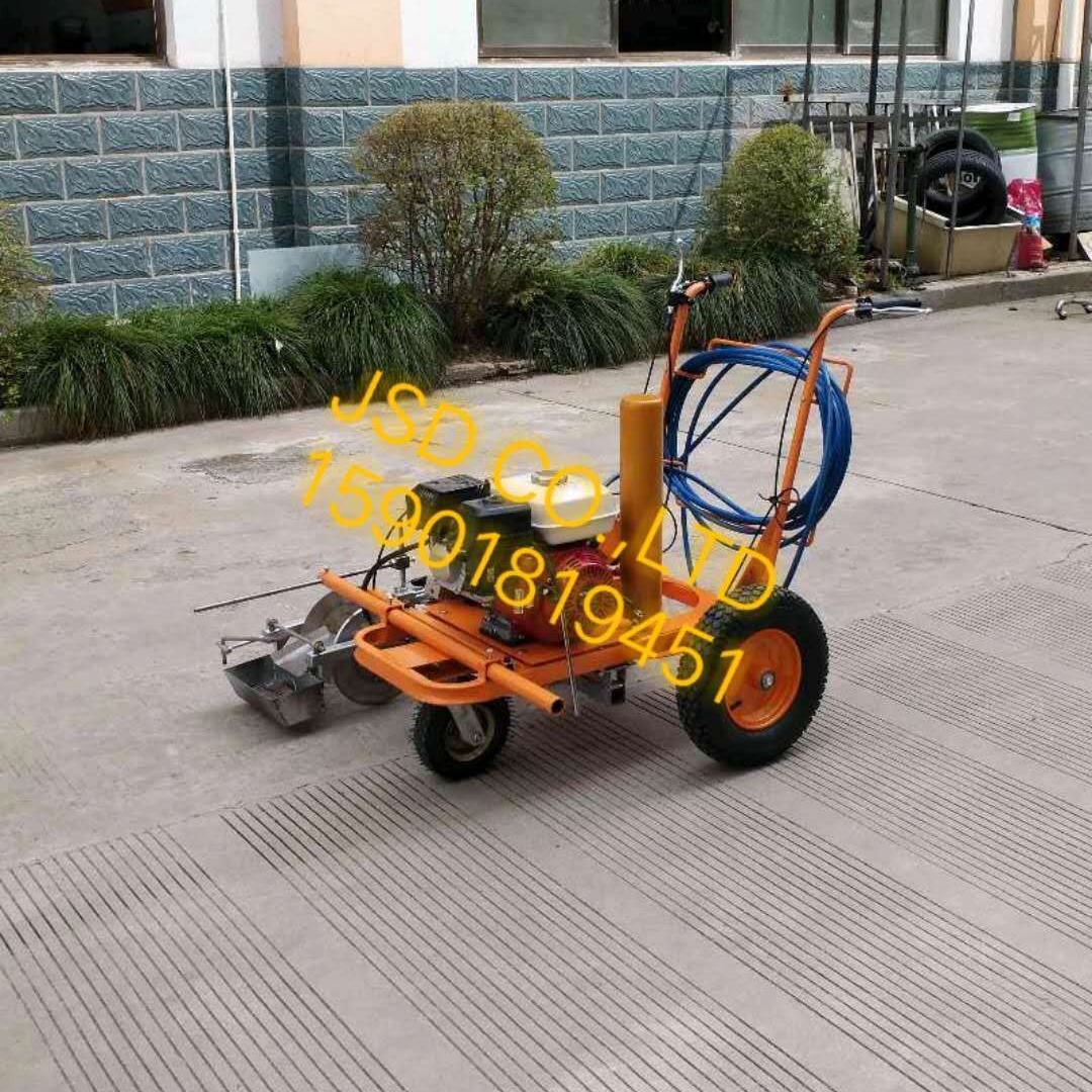 JSD600H手推式冷喷划线机 路面划线机 道路划线设备