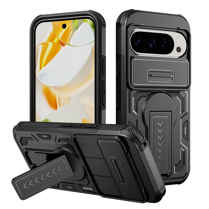 Suitable for Google Pixel 9 Shield Phone Case Pixel10 Pro XL Lens Slider Anti-fall Protective Case