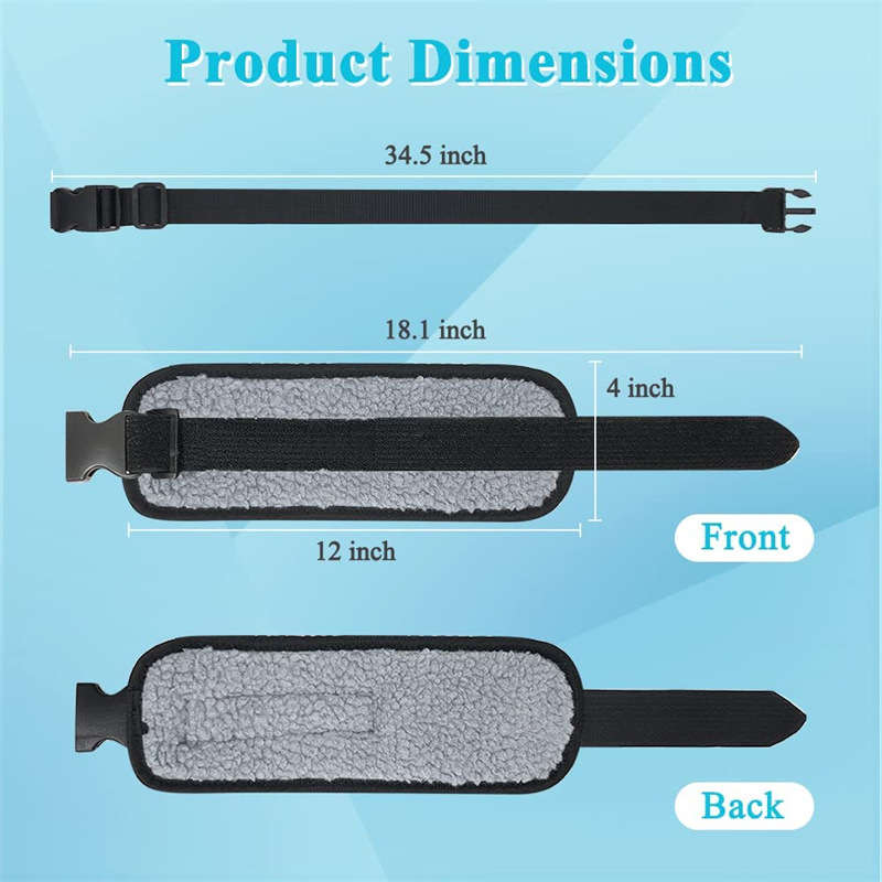 卧床病人手腕约束带 捆绑带老人防抓伤 防拔管 2件套手脚束缚带