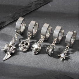 其他穿刺饰品;耳钉;鼻饰