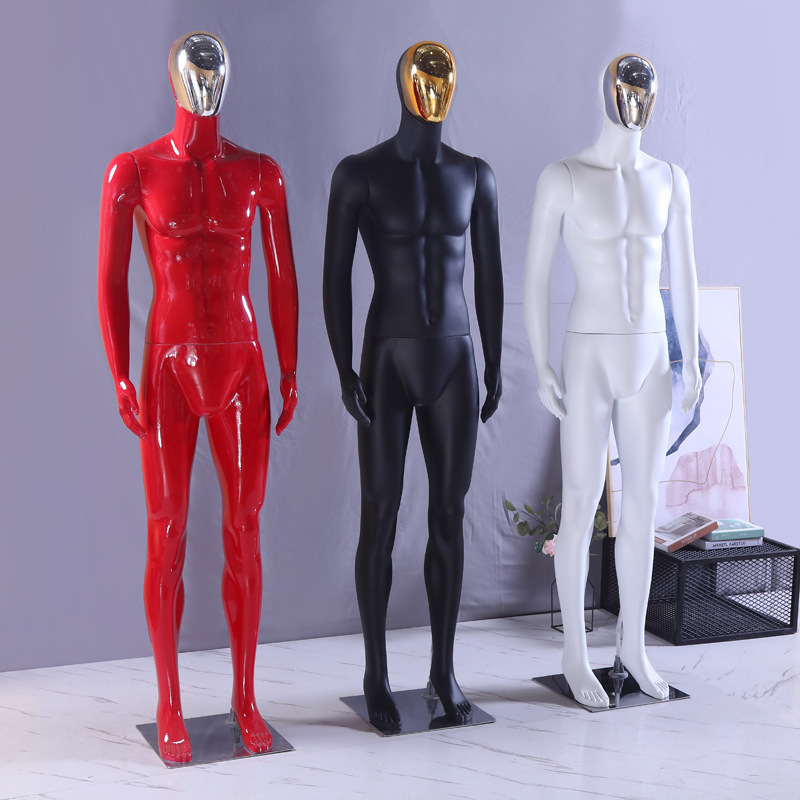 全身モデル小道具人間のウェディングドレスデザイン衣料品店ハーフフェイクマネキン男性マネキンマネキンモデル組み合わせ|undefined