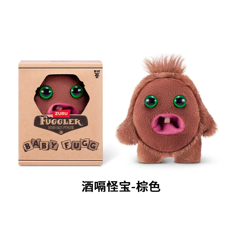 Мягкая игрушка (Fuggler) милый уродливый младенец-монстр, ок. 10 см, разные стили и цвета