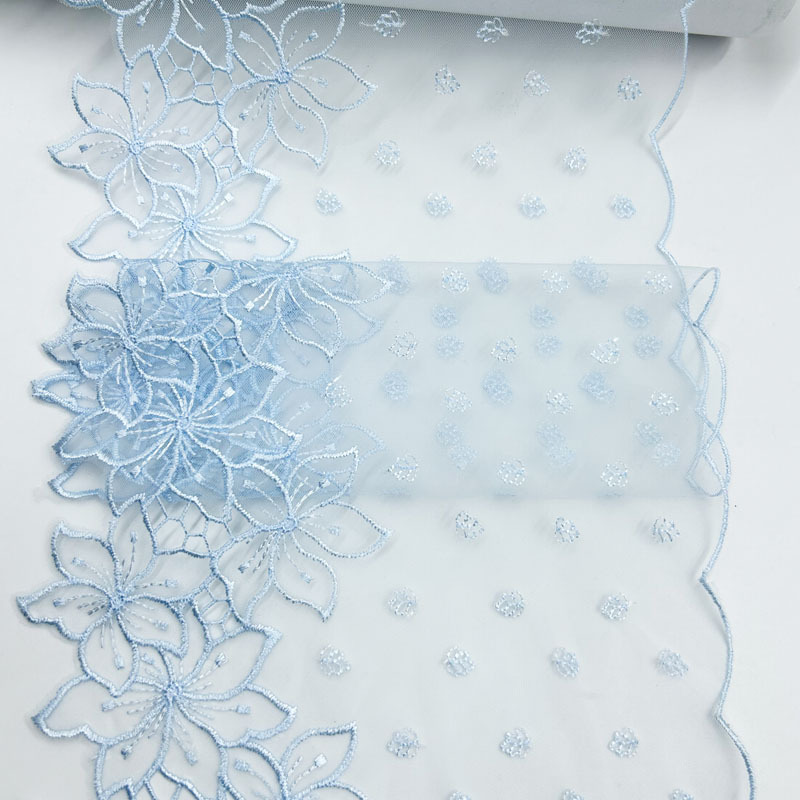 Fábrica spot láser hueco hilo de malla soluble en agua flores bordadas encaje prendas de vestir cortinas encaje accesorios diy