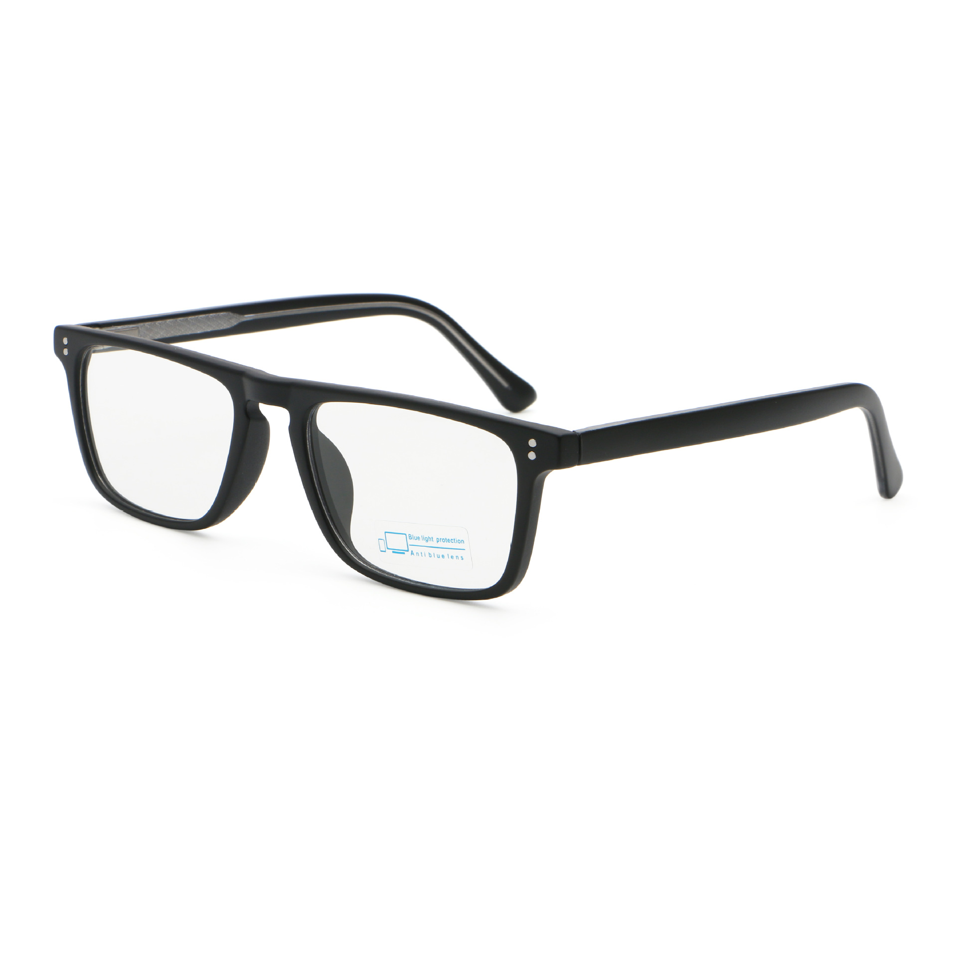 Nuevo espejo óptico cuadrado versátil coreano simple cara pequeña gafas de luz de moda gafas de alta calidad 6525 - 2