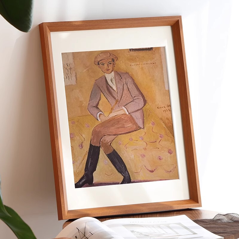 Solid wood European photo frame wall 30 inch jigsaw framed picture frame log 4k8 20 inch 24 A3 poster A4 wholesale Solid wood European photo frame wall 30 inch jigsaw framed picture frame log 4k8 20 inch 24 A3 poster A4 wholesale