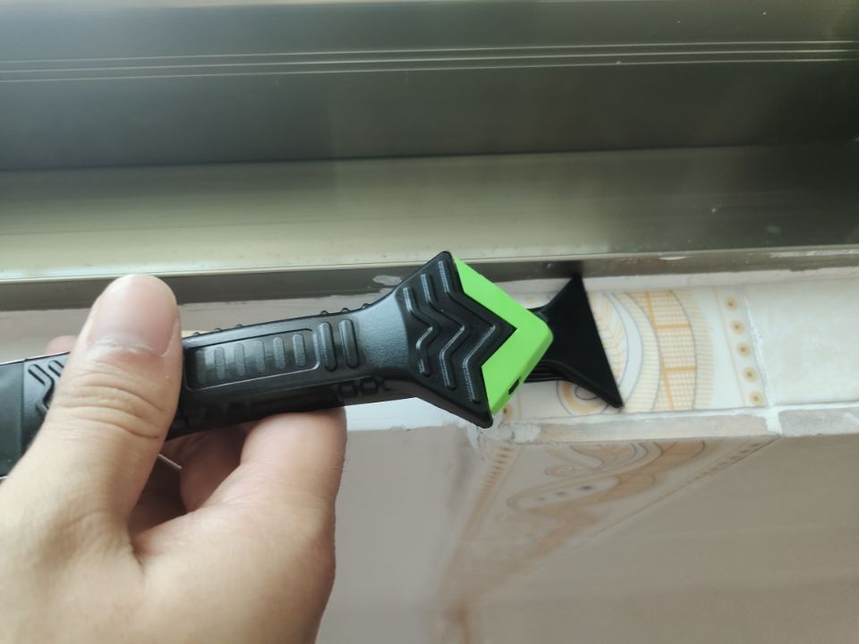 6件套3合1塑料刮板填缝刮刀玻璃胶刮板灌浆工具 美缝工具