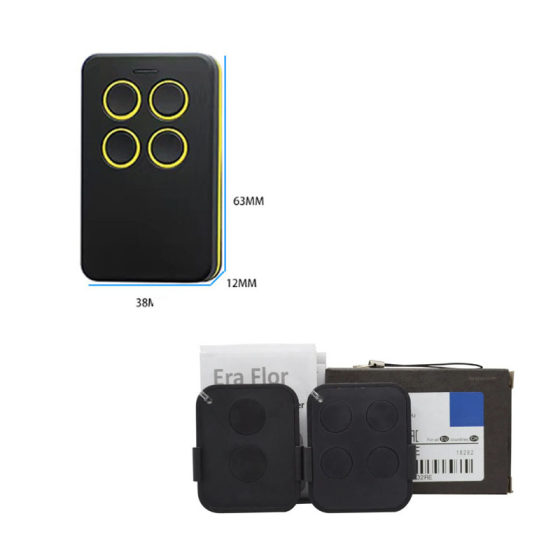 Cross-border compatible multi-frequency copy 300-868mhz garage door key compatible FLO2RE FL04RE remote control