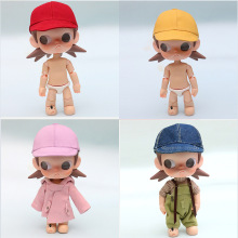 牛仔帽嘎子姐换装ob11公仔玩偶20cm娃衣玩偶帽子棒球帽牛仔帽子