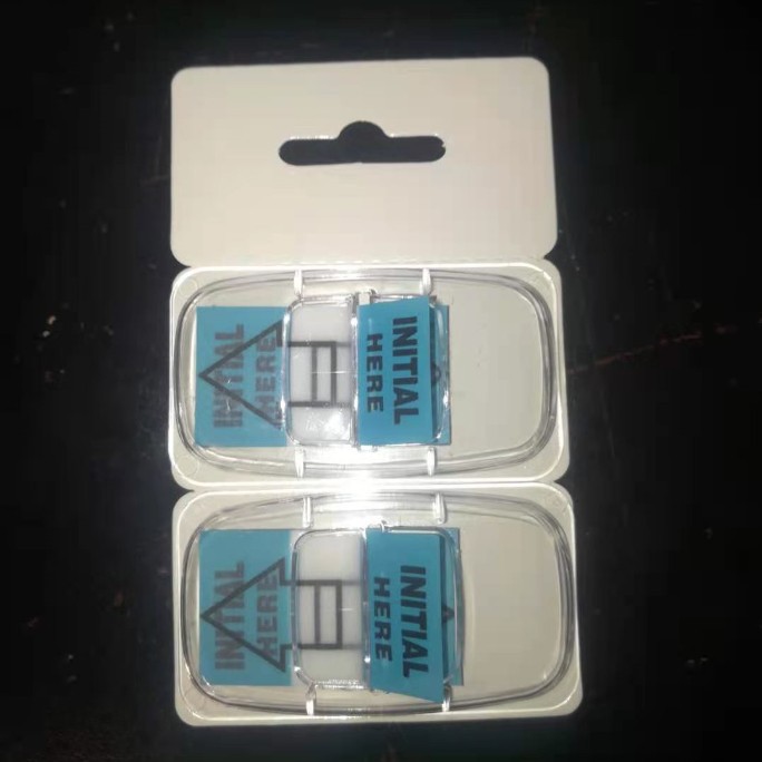 Pegatinas de indicador fluorescente creativo Flecha azul papel de nota N veces pegatinas índice nota adhesiva pegatinas de firma transparente fábrica al por mayor