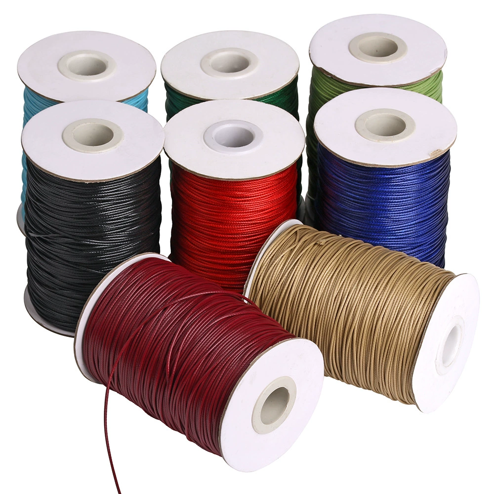 1,53 мм DIY ювелирные изделия обвязка веревка аксессуары ожерелье браслет ручная тканая веревка 1 мм цвет Южная Корея восковая веревка