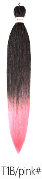 PVC fibra química de baja temperatura fluffy EZ trenza grande trenza fácil trenza image 18