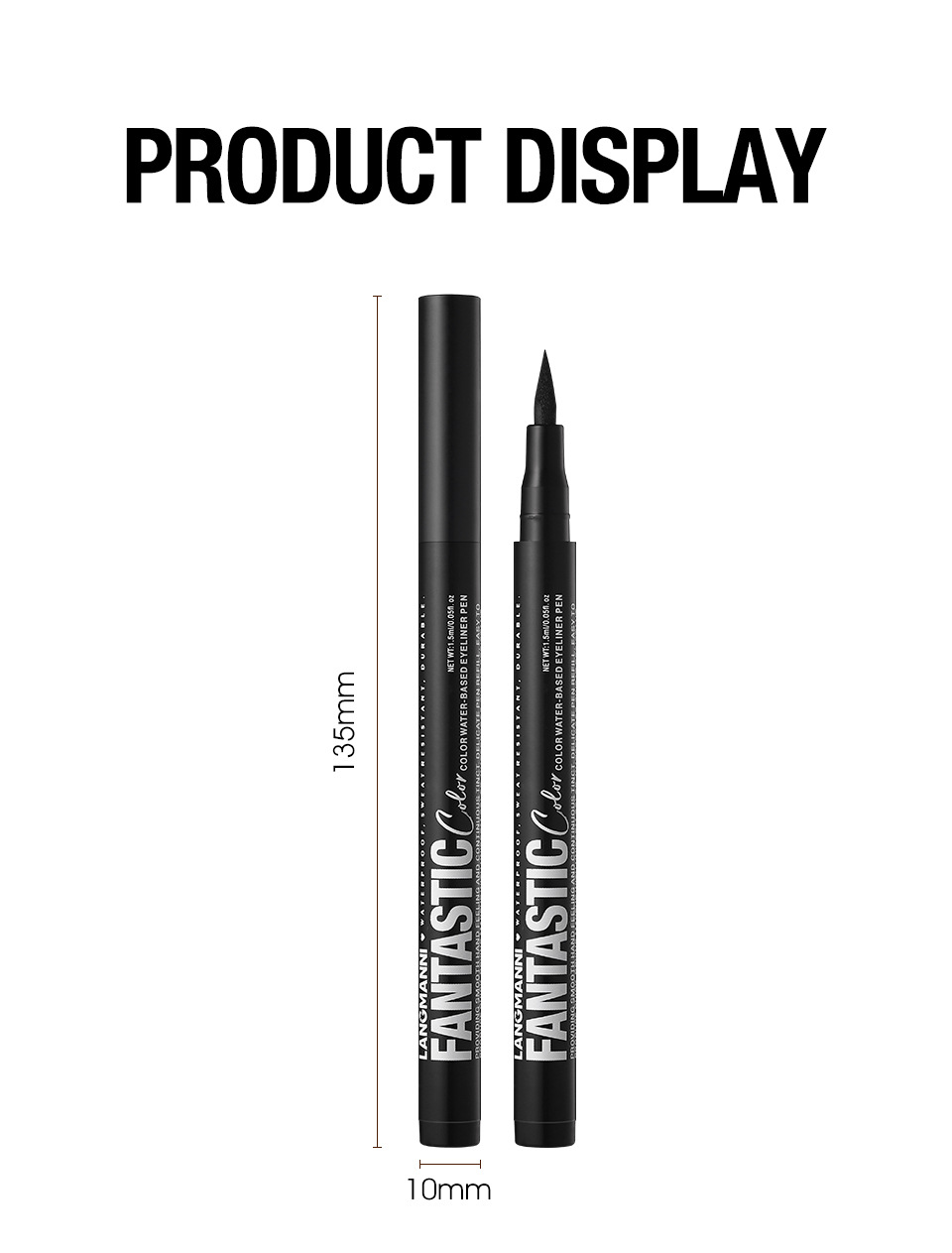 LANGMANNI Liquid Twelve-color Eyeliner Pen Set Matte Quick-Drying fang Smudge Eyeliner Liquid Pen undefined