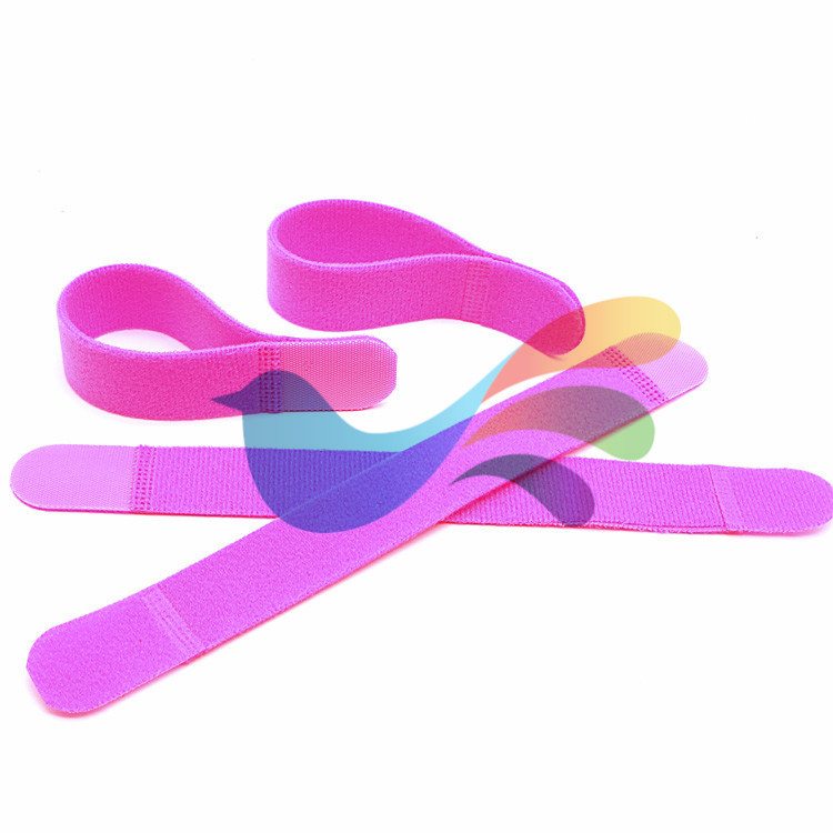 厂家销售潜水料绑带 魔术贴绑带 弹性运动一字扣带 尼龙环保腰带