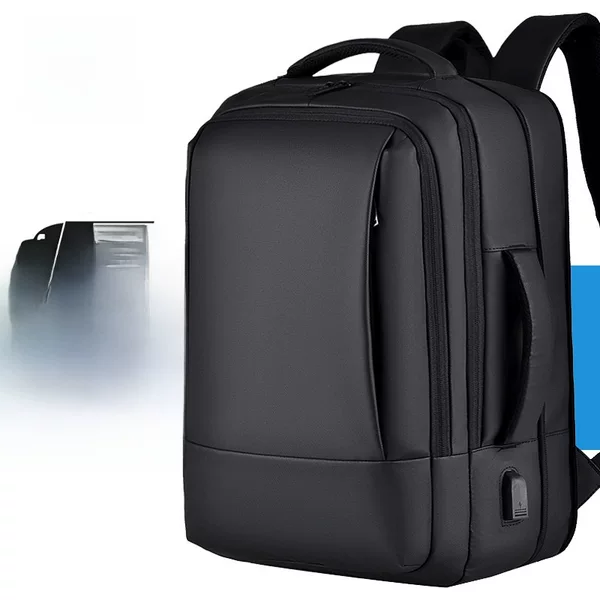 Cross-border Large Capacity Expansion Backpack Men's Advanced Outdoor Waterproof Backpack Business Travel 17.3 Computer Backpack