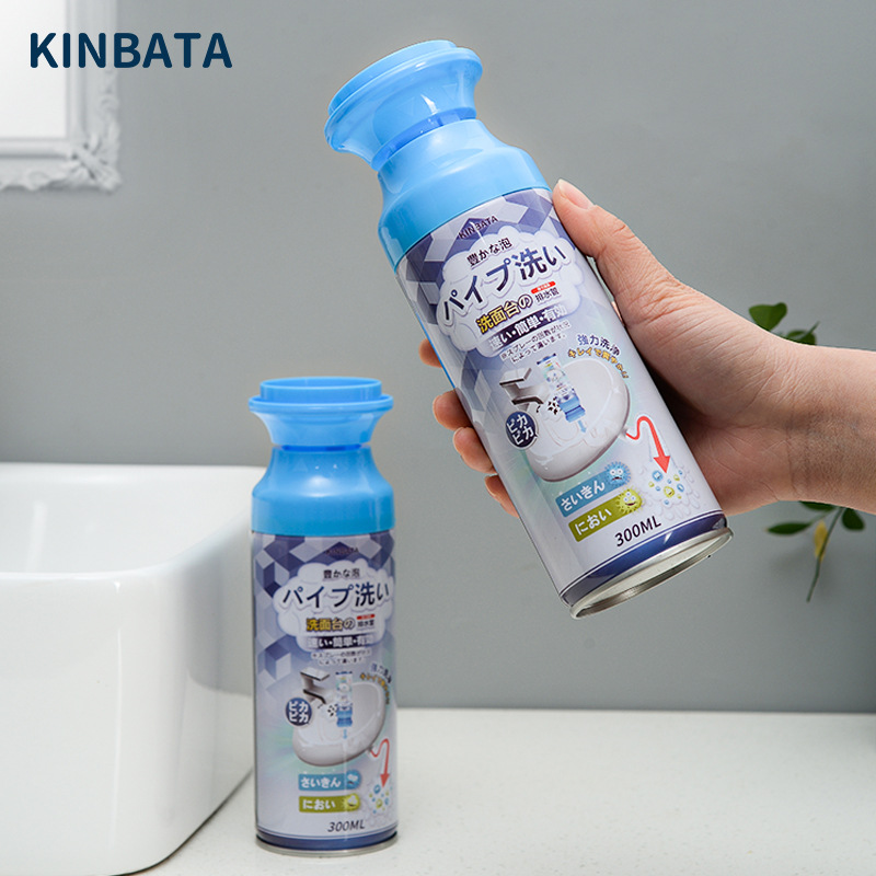 Cross-border kinbata toilet pipe leading to toilet sink sewer dredging agent home cleaning foam