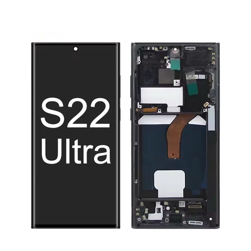 Aplicable a Samsung Galaxy S22U conjunto de pantalla de teléfono móvil S22ULTRA LCD conjunto de pantalla