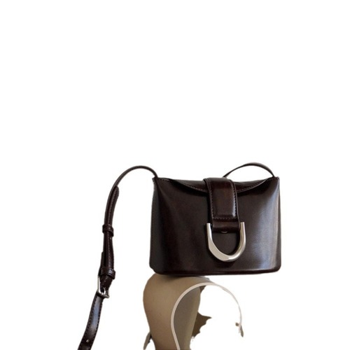 Bucket under the armpit niche retro single shoulder crossbody bag, horseshoe bag