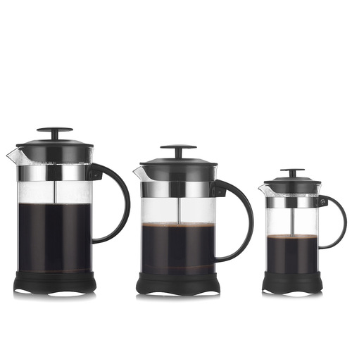 High borosilicate glass French press pot hand brewed coffee utensils household filter brewing teapot French filter coffee pot