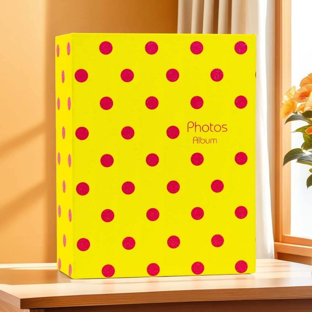 작은 점 노란색