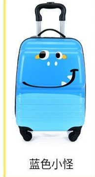 Small, blue