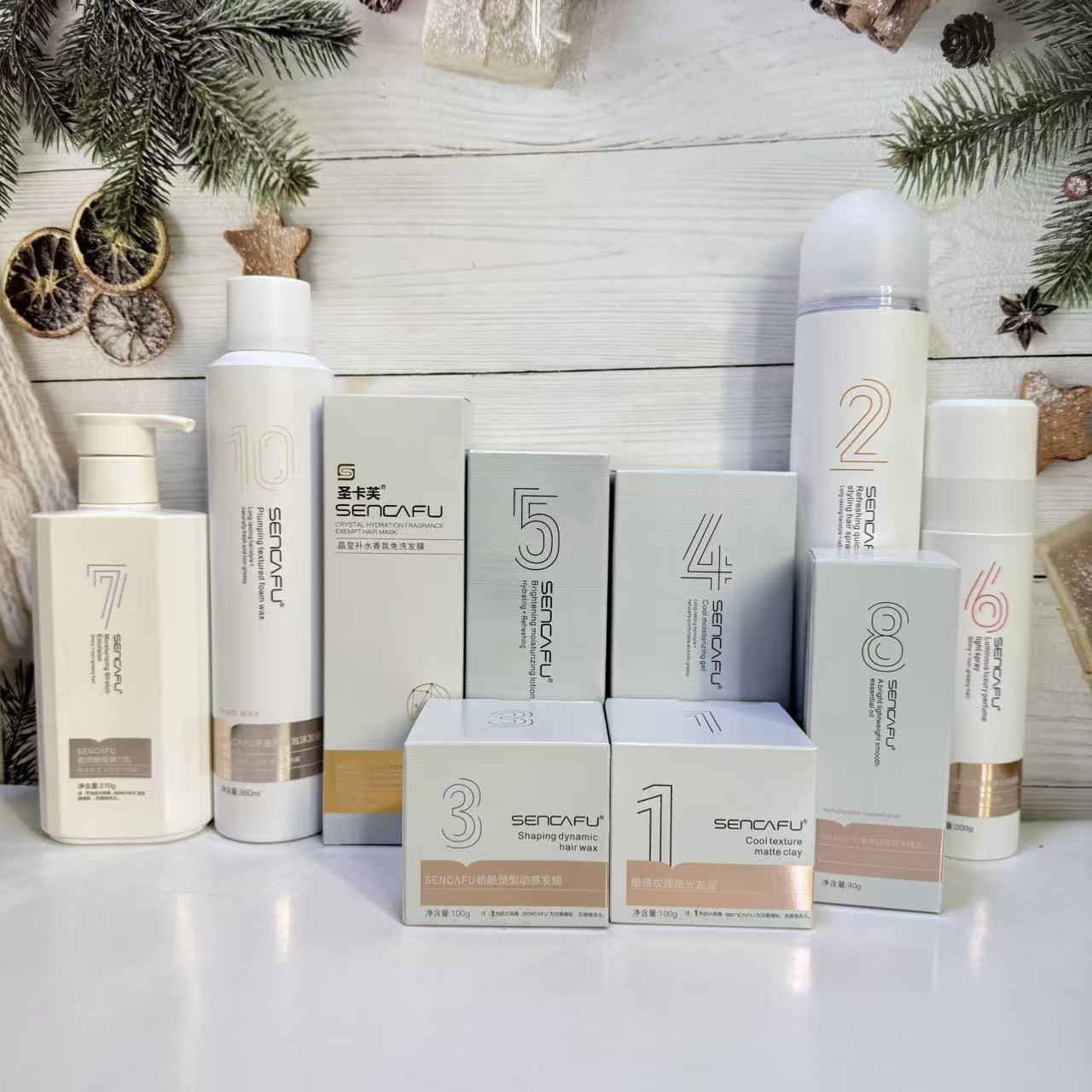 Moisturizing elastic matte spray