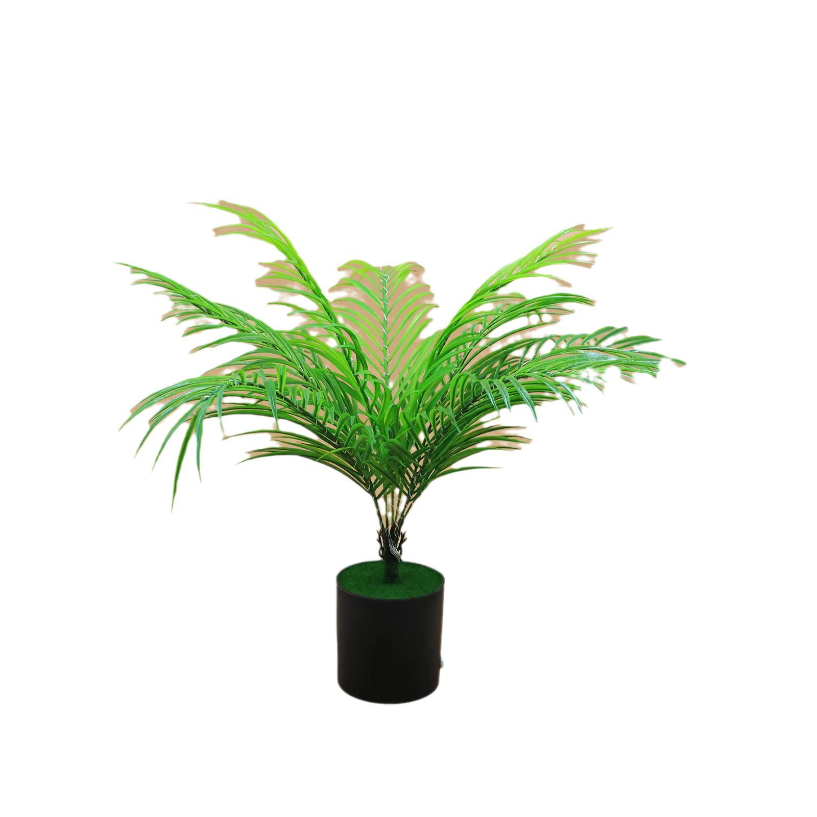 Explosiones transfronterizas de planta LED lámpara nocturna USB maceta verde Lotus oficina interior paisaje decoración lámpara de luz de color