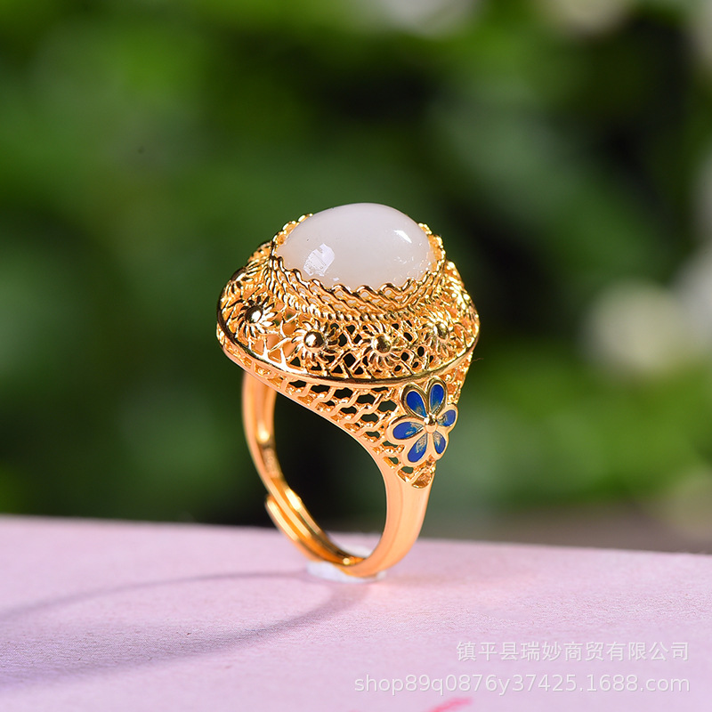 계란형 선조반지 (10*12mm)