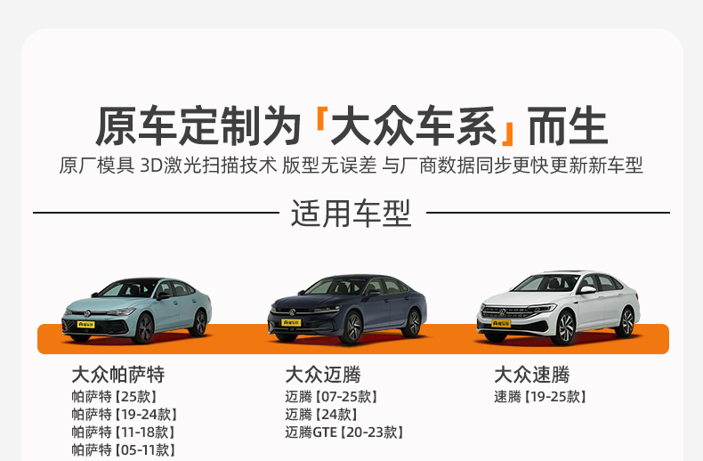 Qiao's TPE full-coverage car floor mats are suitable for Volkswagen Lavida, Sagitar, Magotan, Passat, Golf, and Tiguan L