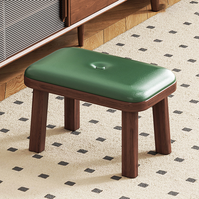 Small stool thickened household small bench living room square stool stackable coffee table stool bathroom non-slip children's low stool sitting Pier