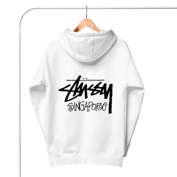 All Patterns Are Heat Transfer Printed - 360g Combed Cotton Double-Layer Hooded Sweatshirt with Pockets - J3