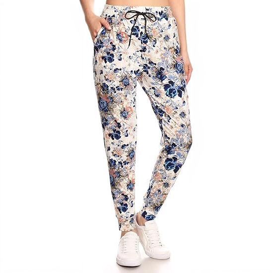 Leggings Depot Cross-Border Women's Loose Jogging Sports Cuffed Sweatpants with Pockets Yoga Pants Leggings Depot Cross-Border Women's Loose Jogging Sports Cuffed Sweatpants with Pockets Yoga Pants