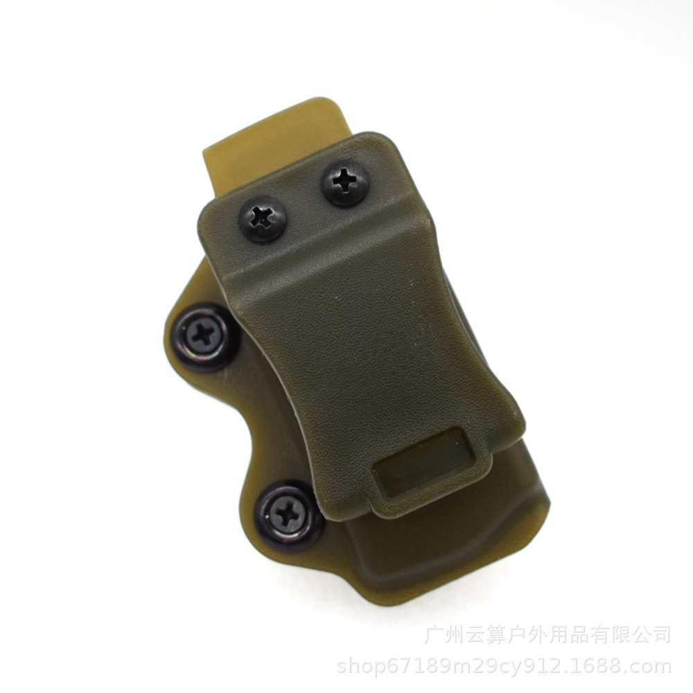 K versión de tirón rápido Glock tirón rápido universal pistola cartucho caja liberación rápida sola fila cartucho manga