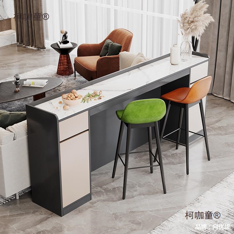 Island Sofa Table Cabinet Partition Dining Table Backrest Horizontal Modern Bar Rock Back Hall Cabinet Sideboard Living Room Simple Metabo