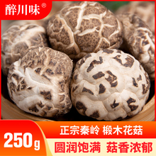 椴木花菇125g*2四川特产干蘑菇商用农家大蘑菇干特色香菇干货