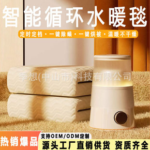 Seasonal Water Heating Blanket, Water Heating Electric Blanket, Double Electric Mattress, Single Water Circulation Kang, Water Circulation Heating for Home Use