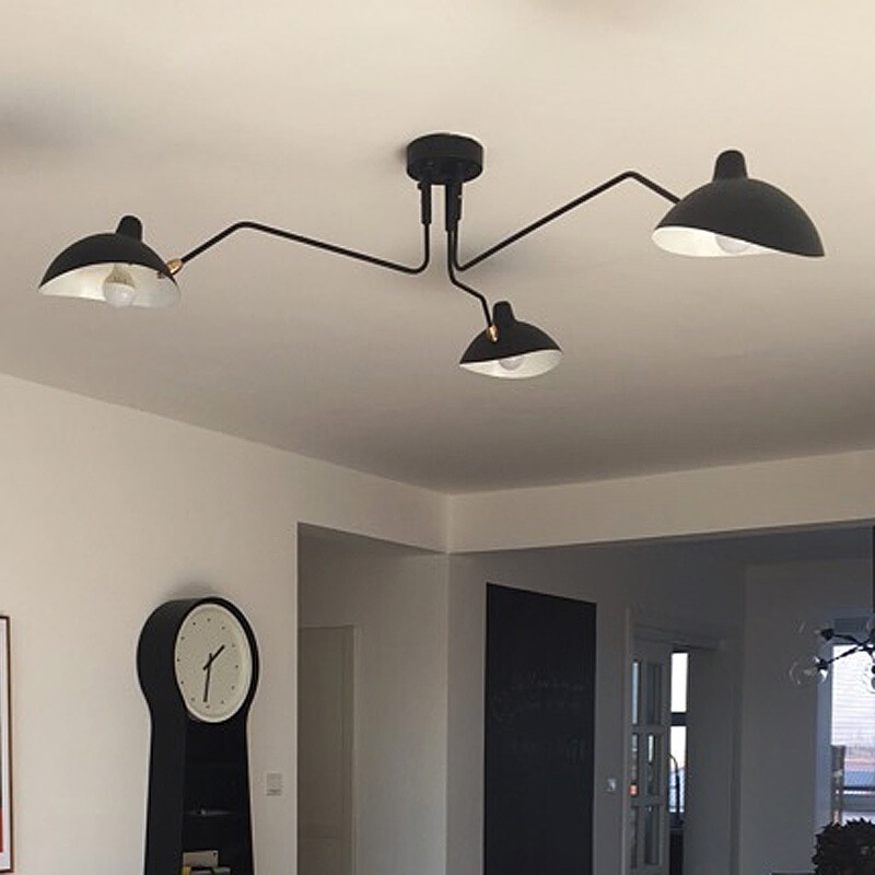 Loft Industrial Claw-Shaped Long-Arm Wall Lamp Nordic Style Modern Minimalist Duckbill Bedroom Creative Living Room Pendant Light