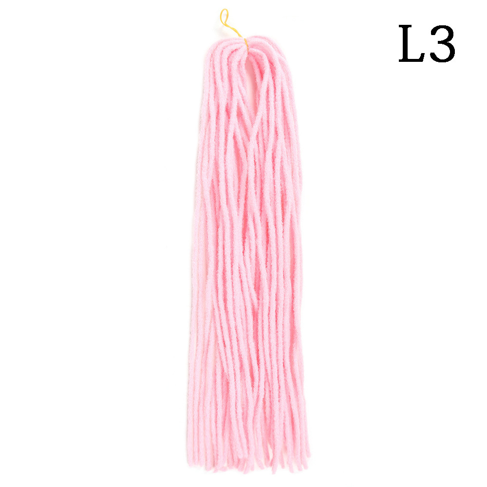 Perücke, Space-Seide, afrikanische Dreadlocks, afrikanische Hip-Hop-Reggae-Dreadlocks, gehäkelte Dreadlocks, geflochtene farbige Seile auf Lager_voghion.com