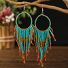 Retro accessory, ethnic earrings, suitable for import, European style, boho style, ethnic style