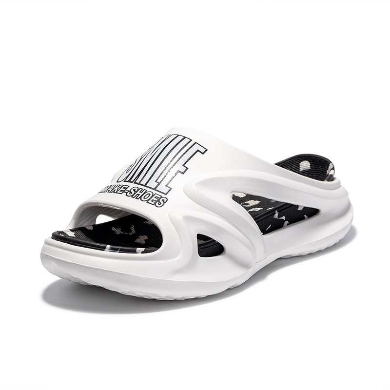 2024 verano nuevo estilo de moda para hombres y mujeres con una sola sola zapatilla ligera transpirable pareja zapatillas frías para usar sandalias