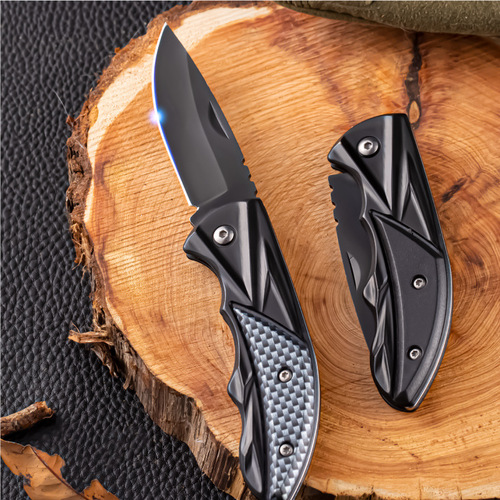 New Mini Outdoor Folding Knife Stainless Steel Self-Defense Camping Knife Portable Folding Knife Fruit Knife Small Knife Yangjiang