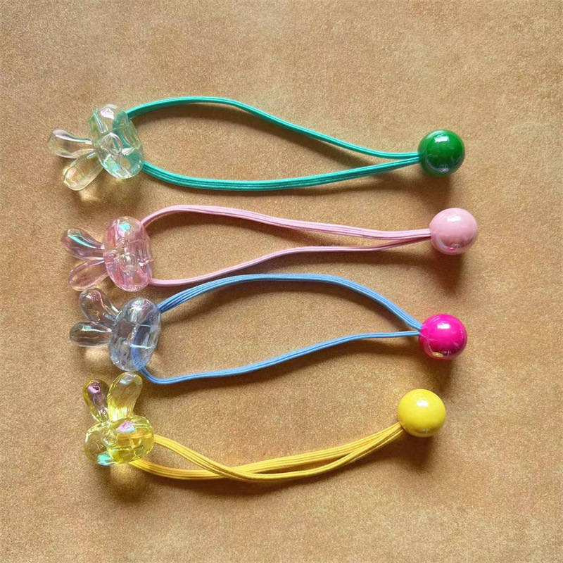 Yiwu venta al por mayor cuerda de pelo de doble cabeza para niños cuerda de pelo negro Yiwu agente de compra