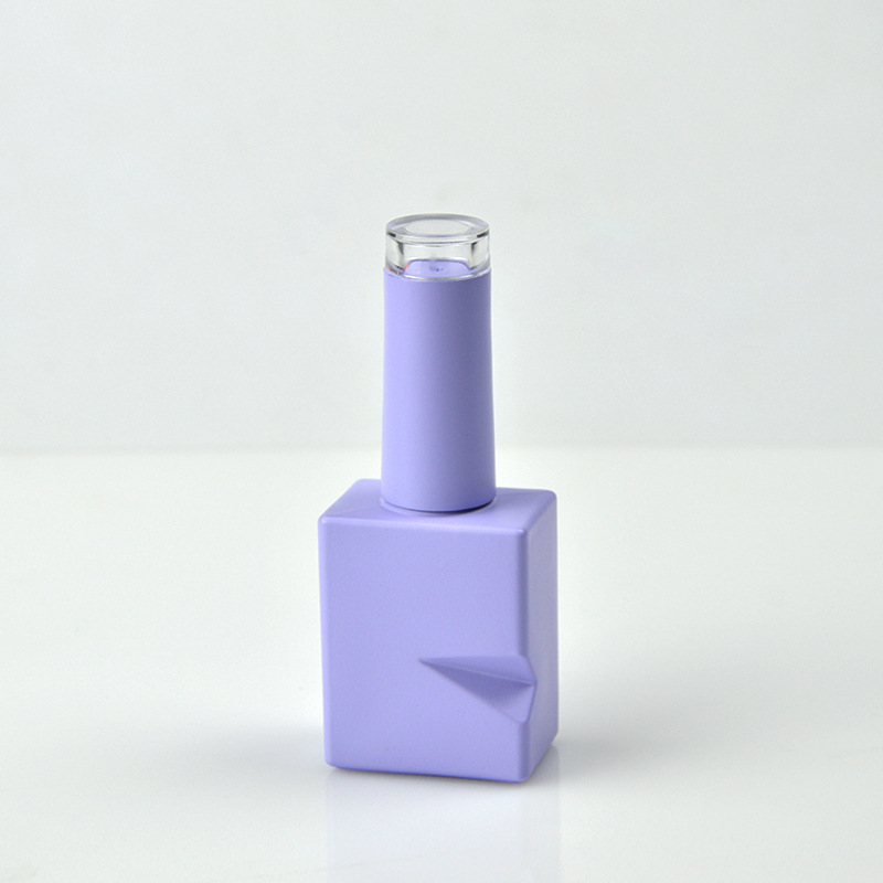 10ML 노치 병 보라색; 색상; 매니큐어 플라스틱 병
