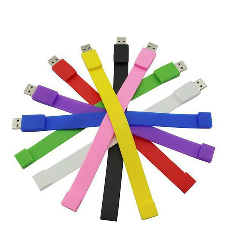 Креативный USB-накопитель, силиконовый браслет с высокой скоростью, оптовая, 16Г, G32, 32Г, G64, 64Г